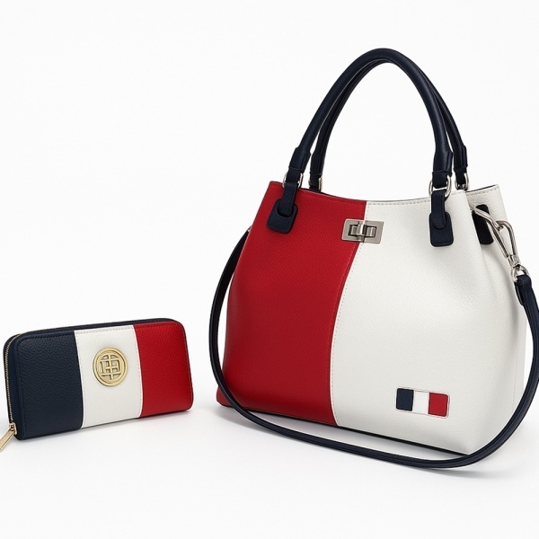 Tommy Hilfiger Çanta Cüzdan Spezia ANGORA-KRMZ-BYZ